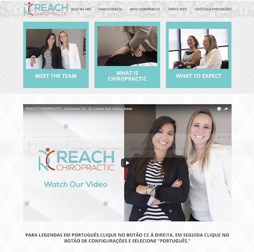 reach chiropractic web marketing for chiropractors