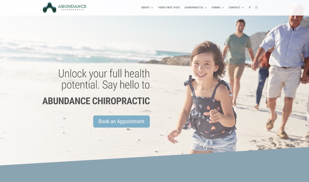 abundance chiropractic website